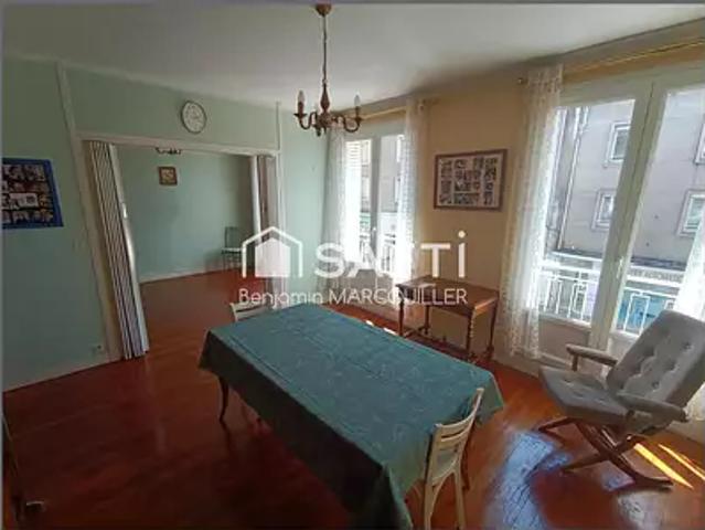 Vire Normandie 14500 Achat / Vente appartement 4 pièces t4 terrasse balcon