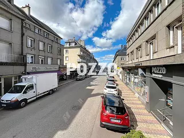 Vire Normandie 14500 Achat / Vente appartement 2 pièces t2 au dernier étage cave