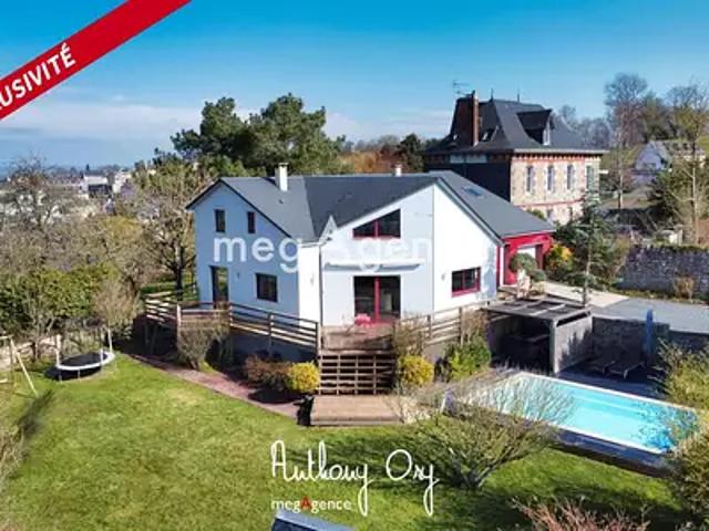 Vire Normandie 14500 Achat / Vente maison 6 pièces t6 terrasse cave