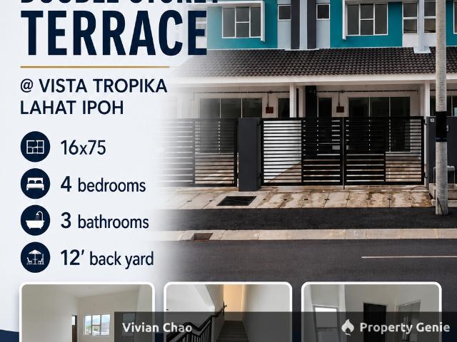 Vista Lahat Ipoh Double Storey for sale