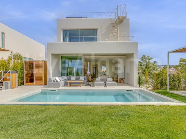 Vista Mar | Nova Villa Moderna T3 com Terraço no Ródizio em. 282m² Santa Bárbara De Nexe