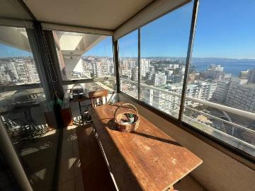 Vista mar Poniente 4dorm 3bañ 2est 1bod 140mt 1614 | Dormitorios por 10900.00 en Viña del Mar