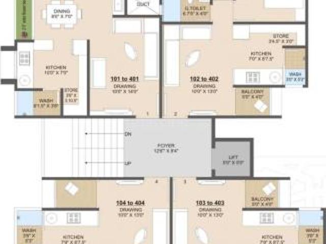 Vishala 2 BHK Apartment For Sale Ahmedabad