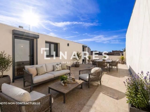 VISION DUPLEX CAMAS Appartement T4/5 de 120m2 Toit Terrasse de 63m2 13005