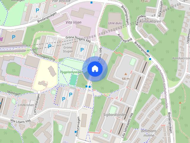 Vita Liljans Väg 23, Bredäng