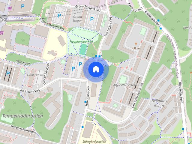 Vita Liljans Väg 33, Bredäng