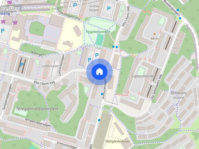 Vita Liljans Väg 43, Bredäng