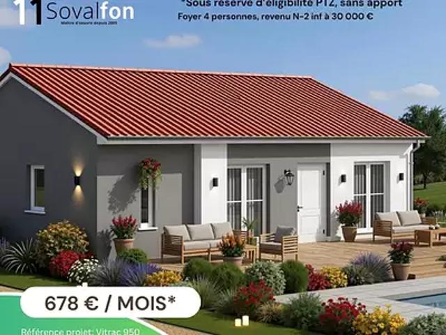 Vitrac 63410 Achat / Vente maison 5 pièces t5