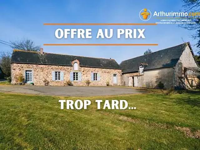 Vitré 35500 Achat / Vente maison 5 pièces t5
