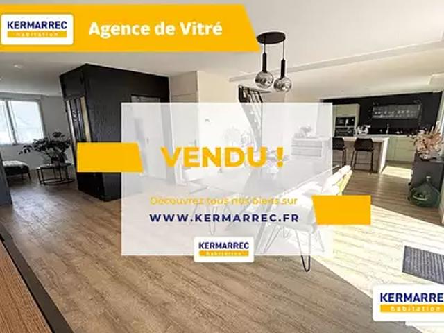 Vitré 35500 Achat / Vente maison 6 pièces t6 au dernier étage
