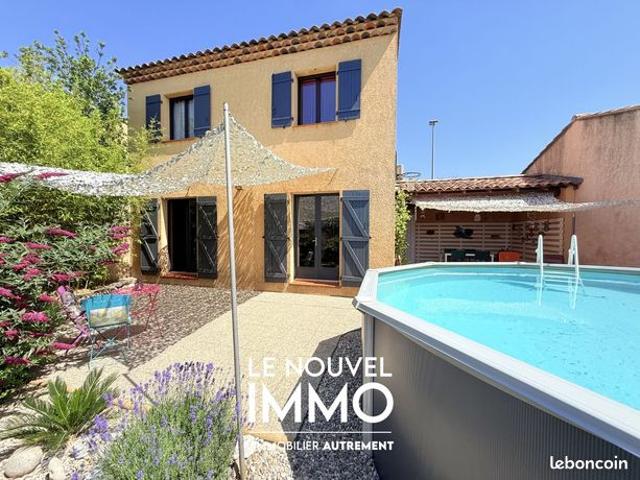 Vitrolles la tuiliere superbe maison t4 90m² piscine terrasse garage