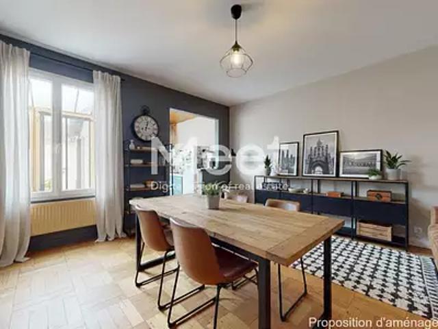 Vitry sur Seine 94400 Achat / Vente maison 3 pièces t3 jardin terrasse