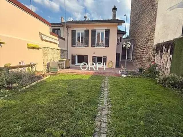 Vitry sur Seine 94400 Achat / Vente maison 4 pièces t4 jardin terrasse