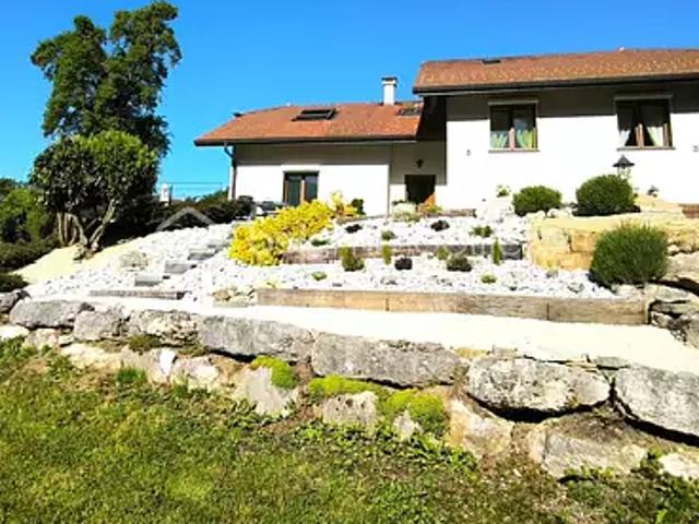 Viuz en Sallaz 74250 Achat / Vente maison 5 pièces t5 terrasse cave