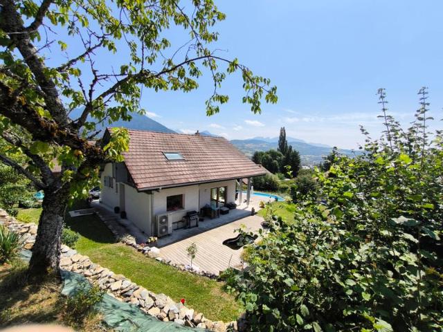 VIUZ EN SALLAZ 74 Villa d'archirecte coteau SUD 220m² Viuz en Sallaz