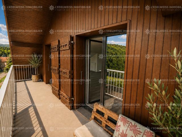 Viuz en Sallaz Appartement 3 pièces de 80 m2 avec garage À vendre