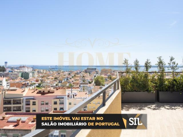Viva com Vista Total: T3 com Terraços Panorâmicos no Centro de Setúbal