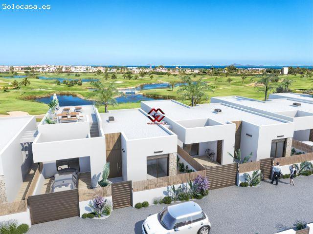 Vive el Sueño Mediterráneo: Obra Nueva en Primera Línea de Golf, Los Alcázares