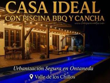 Vive seguro con una bella casa tipo campestre para un estilo de vida en familia con la mejor vista