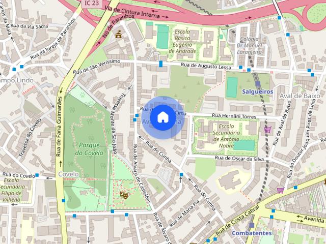 Vivenda com patio para estudantes Porto Paranhos
