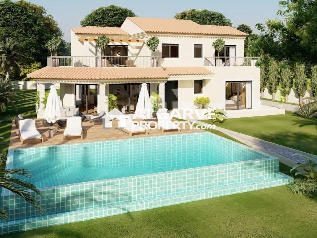 Vivenda V4 de Luxo junto ao golfe em Vilamoura, Algarve