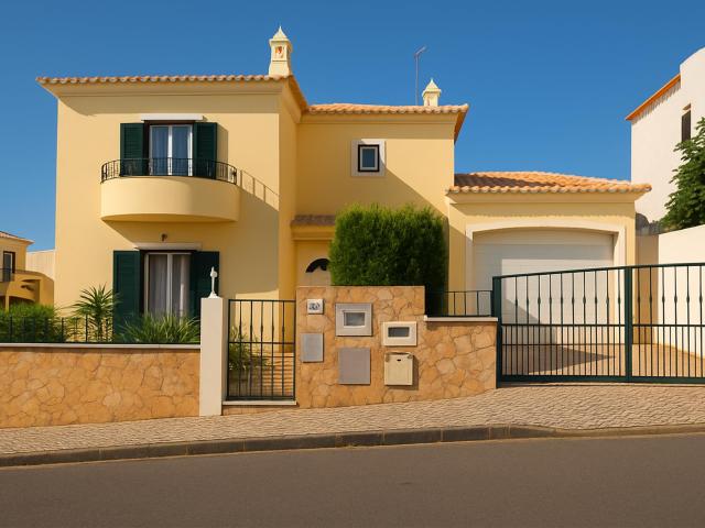 Vivenda V3 com jardim e garagem no centro de Alcantarilha, A. 150m² Alcantarilha e Pêra