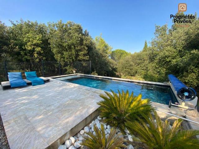 VIVEZ EN VACANCES TOUTE L'ANNÉE Villa 135m2 avec Piscine, Sauna & Jacuzzi 6 385 m² Sans Vis à Vis BRAS 83149