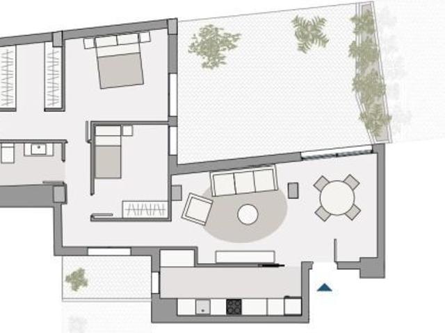 VIVIENDA DE 2 DORMITORIOS, 2 BAÑOS, SIN AMUEBLAR EN EDIFICIO DE NUEVA CONSTRUCCION