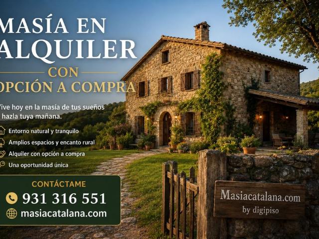 Vivienda de alto standing de 400 m2 en alquiler San Celoni, España