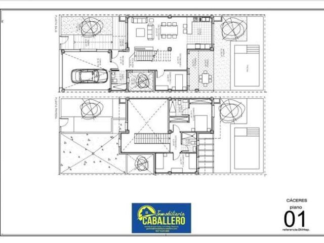 Vivienda exclusiva con jardín, piscina privada y garaje en Ciudad Jardín