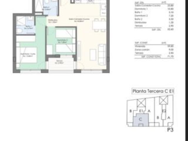 VIVIENDA RECIEN CONSTRUIDA EN EL CENTRO DE TORREVIEJA CON OPCION DE PARKING