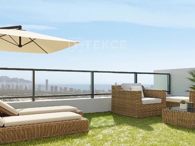 Viviendas contemporáneas con estupendas vistas al mar en Finestrat