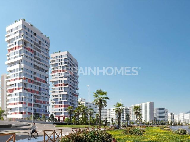 Viviendas en complejo con amplias zonas comunes en Calpe