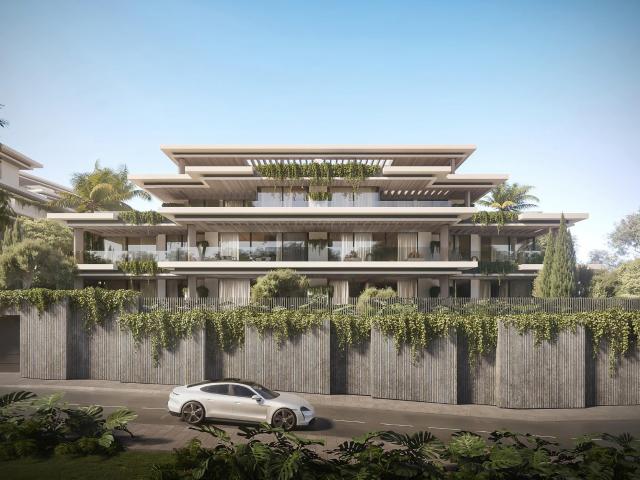 Vivir de lujo en la nueva Milla de Oro Apartamentos y átic. 143m² Estepona