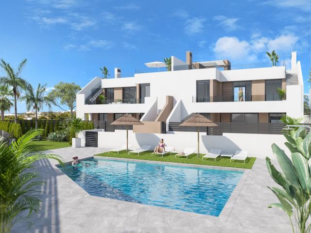 Vivir junto al mar: bungalows modernos en Vera Playa, Pueblo. 72m² Vera Playa