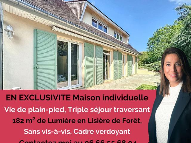 Vivre au rythme de la forêt, superbe maison familiale sans vis à vis