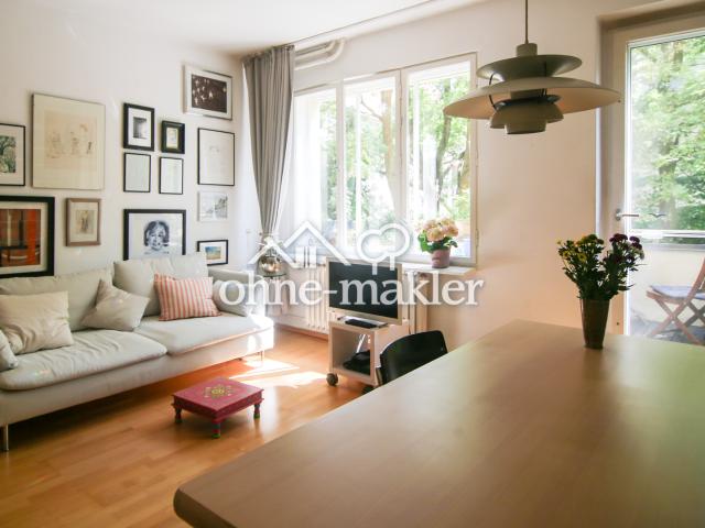 von PRIVAT: Einzigartiges Wohnambiente in Berlin Charlottenburg 3 Zi Etagenwohnung mit Terrasse