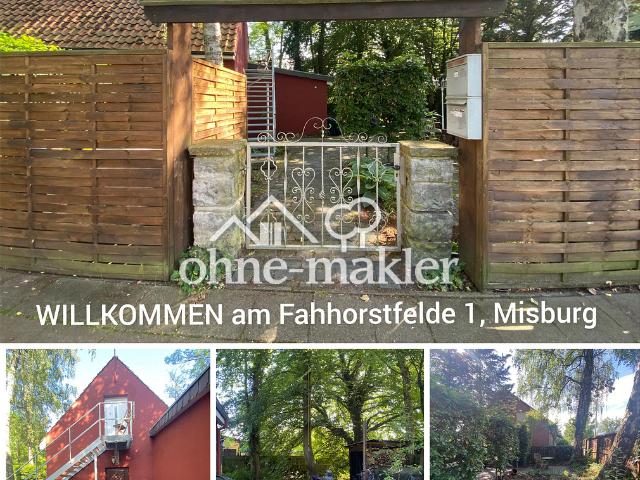 VON PRIVAT*schnuckeliges HAUS mit 2 WE*WUNDERBAR am Wietzegraben*Werkstatt, Hof & Garten*NATURNAH