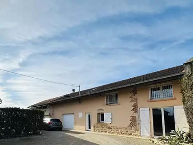 Vonnas 01540 Achat / Vente maison 6 pièces t6 terrasse cave