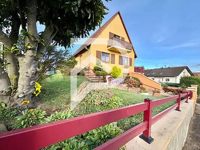 Voegtlinshoffen 68420 Achat / Vente maison 5 pièces t5 au dernier étage parking