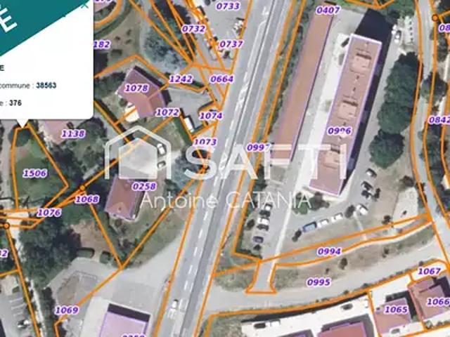 Voiron 38500 Achat / Vente terrain