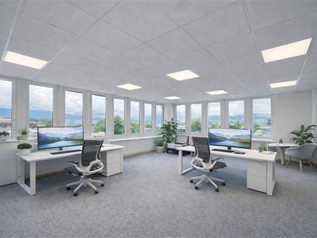 Vollausgebautes Eckbüro mit Teeküche!