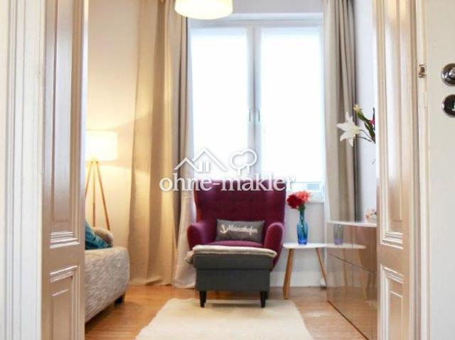VOLLMÖBLIERTE GRÜNDERZEIT SMARTHOME TERRASSENWOHNUNG IN CITY BESTLAGE