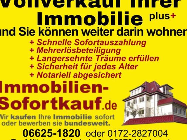 Vollverkauf Plus. Wir kaufen Ihre Immobilie sofort!
