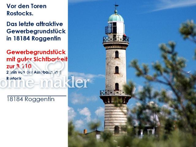 Vor den Toren Rostocks | Gewerbegrundstück mit guter Sichtbarkeit zur B 110 | 2 Min. zur A19