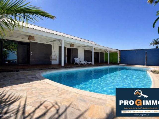 Votre villa avec piscine vous attend – Saint Pierre