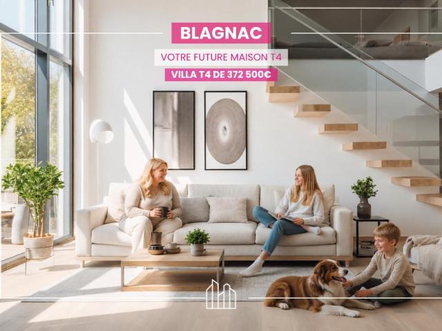 VOTRE FUTURE VILLA T4 4 pièces, 81 m²