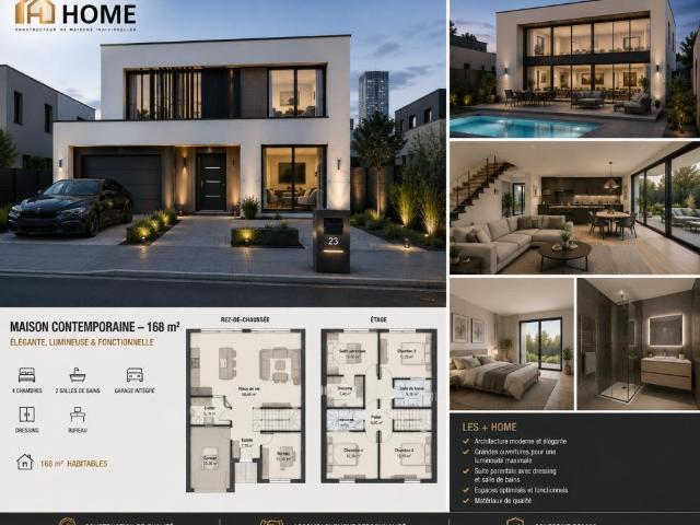Votre maison contemporaine au Bouscat