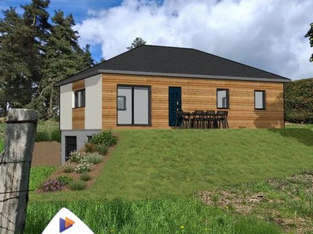 Votre maison ossature bois sur mesure sur terrain d’environ 1000 m²