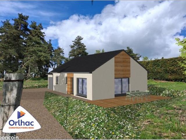 Votre maison ossature bois sur mesure sur terrain d’environ 1000 m²